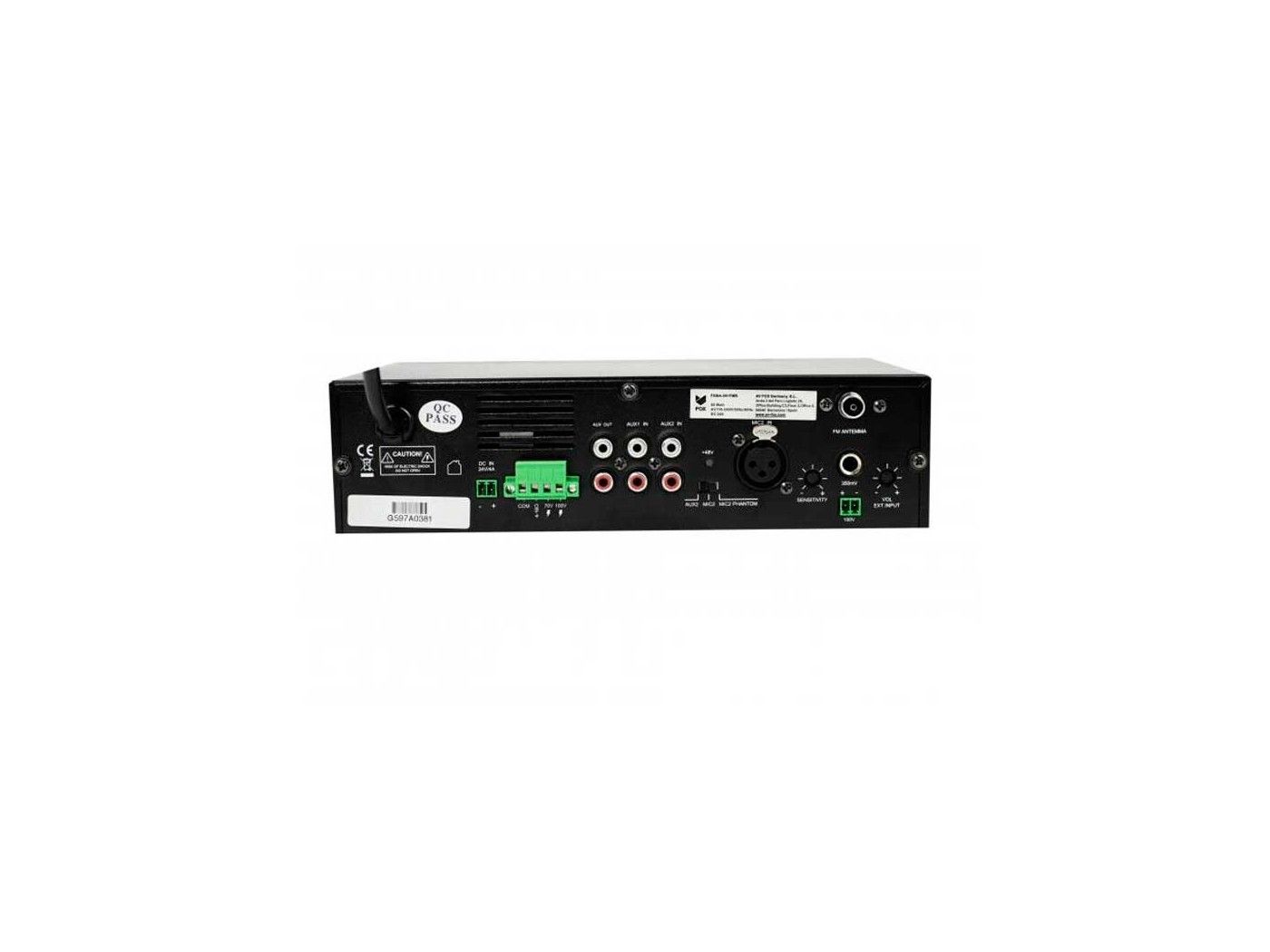 Amplificador AVFOX FXMA-061FMB - 6