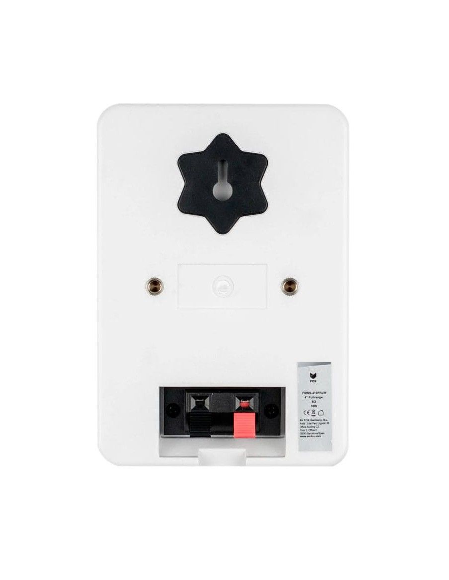 Altavoz AVFOX FXWS-410FRHW 4 pulgadas 10W Unidad - 5