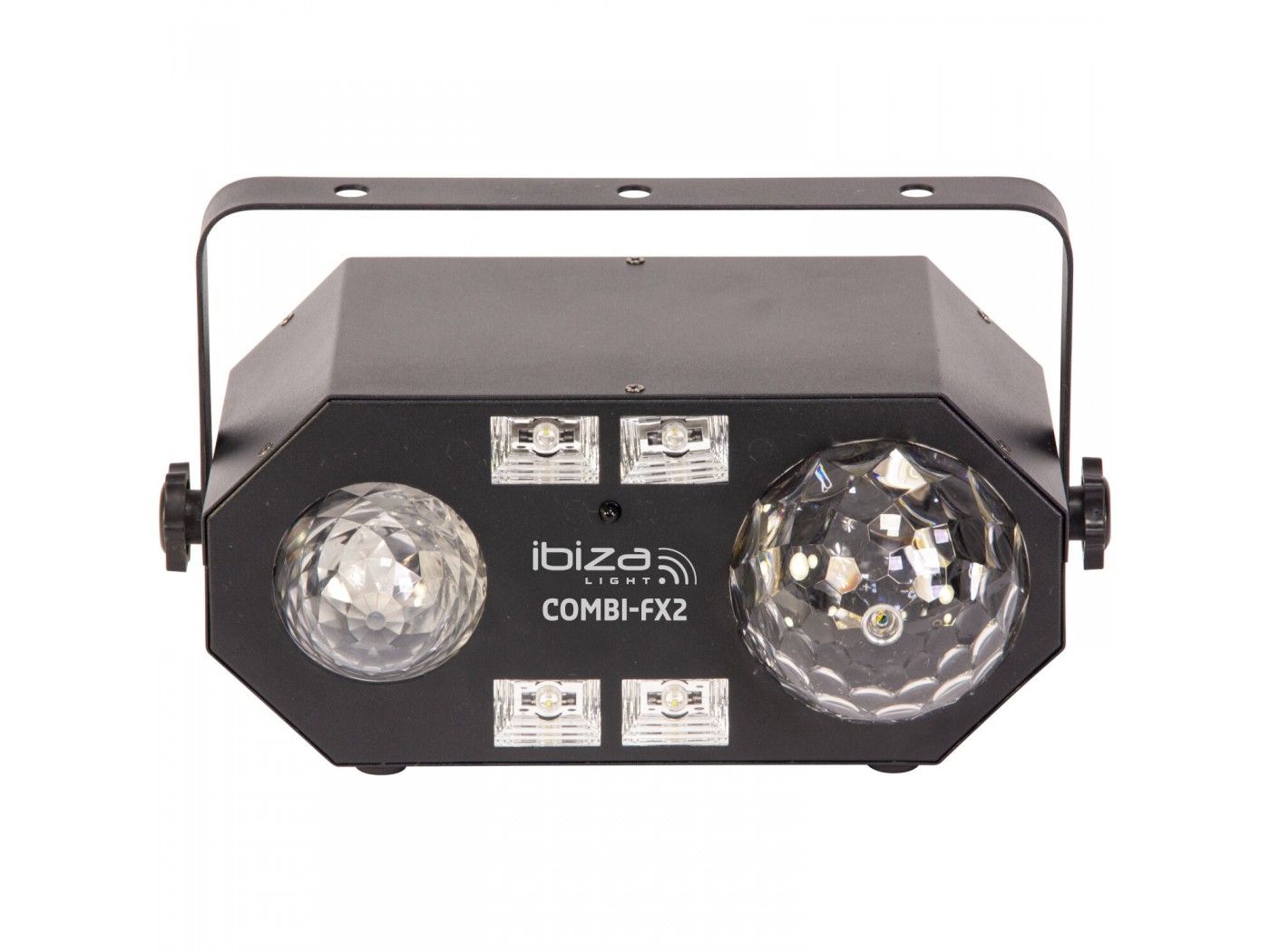 ibiza light COMBI-FX2 EFECTO DE ILUMINACIONE 4-EN-1 Con ASTRO, EFECTO DE AGUA, UV & STROBO - 2