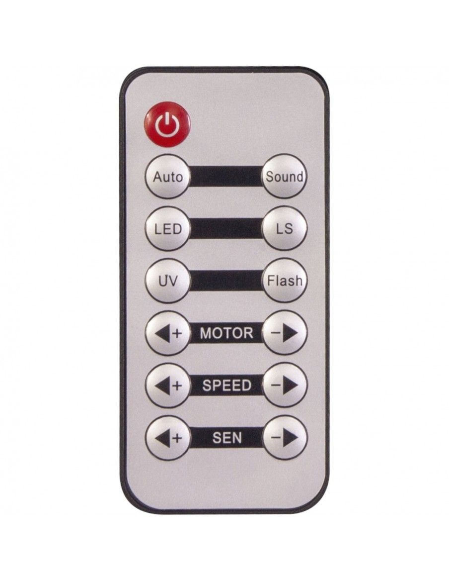 ibiza light COMBI-FX2 EFECTO DE ILUMINACIONE 4-EN-1 Con ASTRO, EFECTO DE AGUA, UV & STROBO - 3