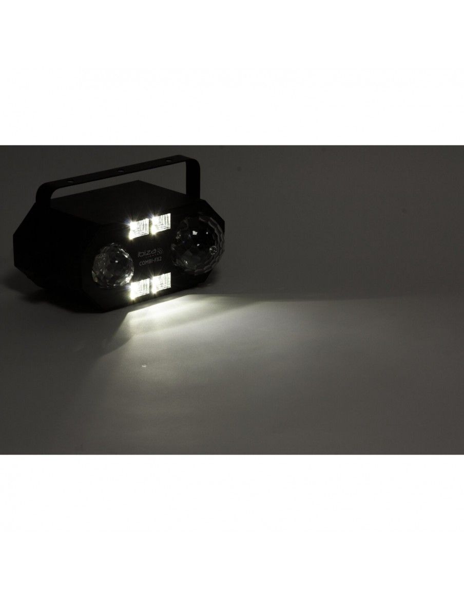 ibiza light COMBI-FX2 EFECTO DE ILUMINACIONE 4-EN-1 Con ASTRO, EFECTO DE AGUA, UV & STROBO - 7