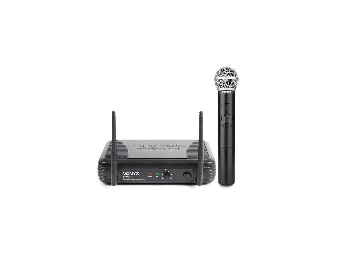 Vonyx STWM711 Microfono VHF 1 canal diversity