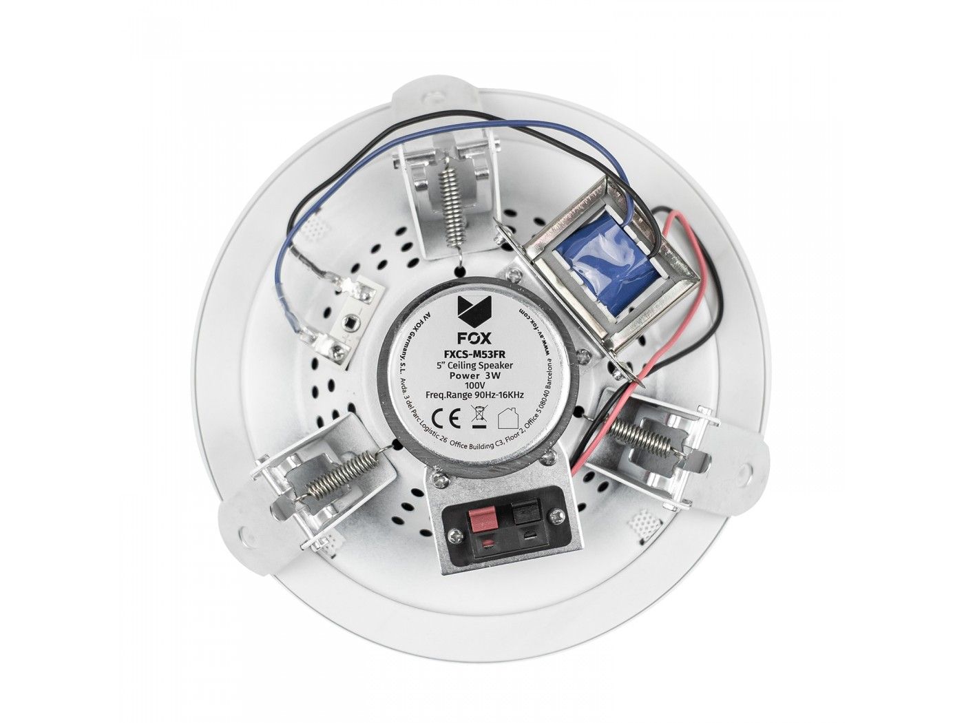 FOX  FXCS-M8512FR - Altavoz de techo 8” - 3