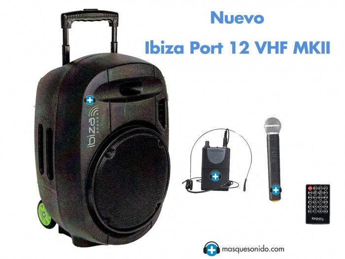 Pack Ibiza Sound Port 12 VHF MkII - 2 - 2