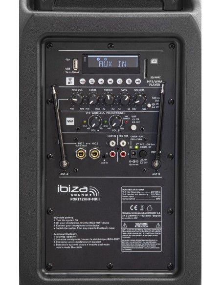 Pack Ibiza Sound Port 12 VHF MkII - 2 - 24