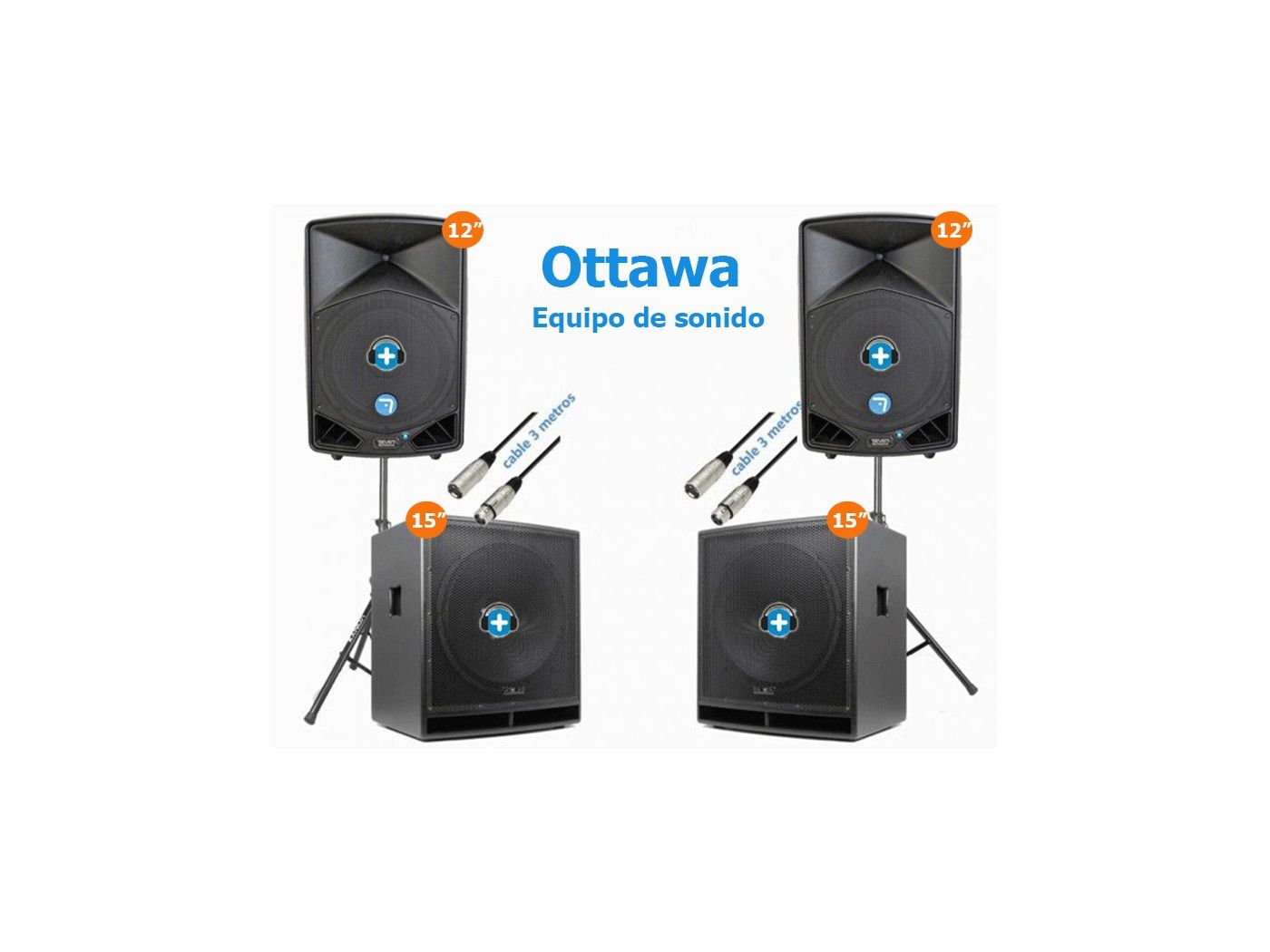 Ottawa Equipo de sonido Dj