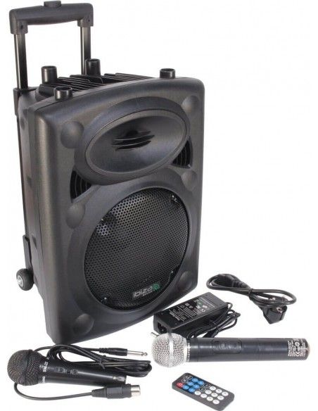 Pack Ibiza Port 8 VHF - Altavoz portatil Bluetooth con bateria de 8 pulgadas - 19