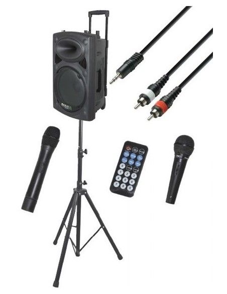 Pack Ibiza Port 8 VHF - Altavoz portatil Bluetooth con bateria de 8 pulgadas - 1