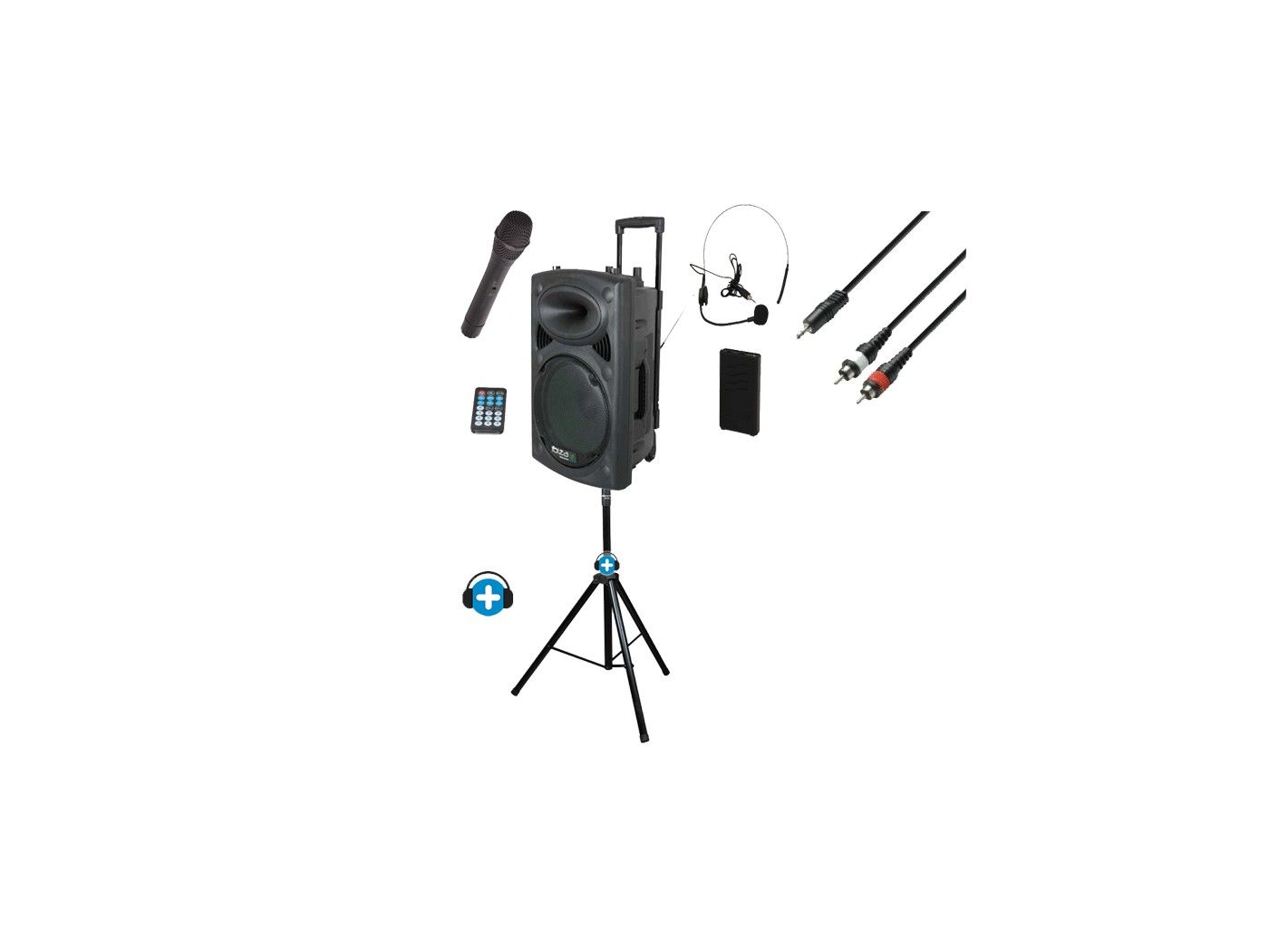 Port 12 VHF - Altavoz portatil Bluetooth con bateria de 12 pulgadas