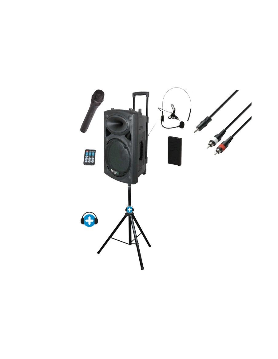 Port 12 VHF - Altavoz portatil Bluetooth con bateria de 12 pulgadas