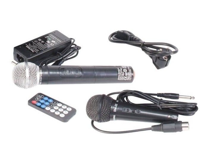 Pack Ibiza Port 8 VHF - Altavoz portatil Bluetooth con bateria de 8 pulgadas - 9