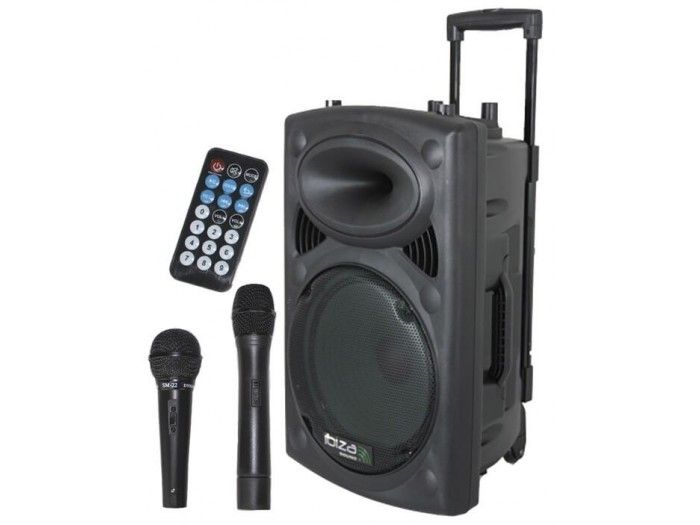 Pack Ibiza Port 8 VHF - Altavoz portatil Bluetooth con bateria de 8 pulgadas - 11