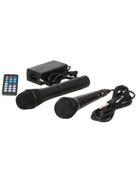 Pack Ibiza Port 8 VHF - Altavoz portatil Bluetooth con bateria de 8 pulgadas - 22