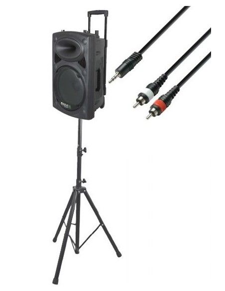 Pack Ibiza Port 8 VHF - Altavoz portatil Bluetooth con bateria de 8 pulgadas - 2