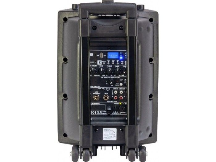 Pack Ibiza Port 8 VHF - Altavoz portatil Bluetooth con bateria de 8 pulgadas - 5