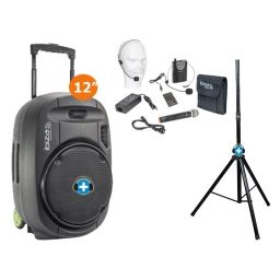 PACK IBIZA PORT 12 VHF MKII - Altavoz portatil con 800w - Basic 2