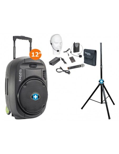 PACK IBIZA PORT 12 VHF MKII - Altavoz portatil con 800w - Basic - 2