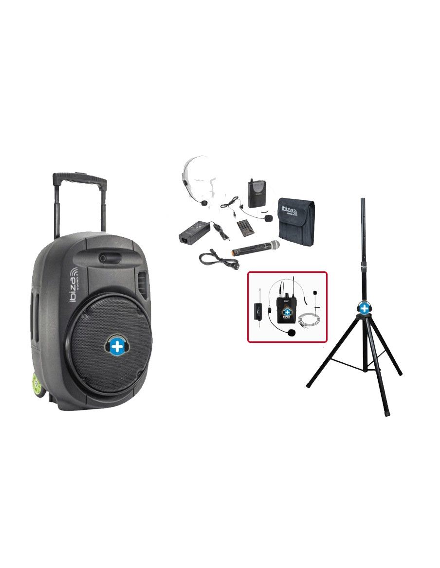 PACK  IBIZA PORT 15 VHF MKII - Pack ibiza Vocalista - 2