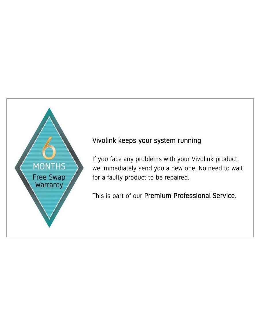 Vivolink HDMI splitter 1x2, 4K@60Hz - 5