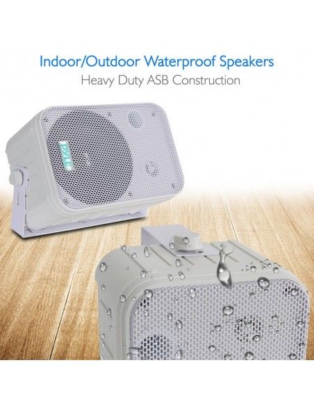 EQUIPO DE SONIDO PASADENA 60 WHITE HILO MUSICAL 6 ZONAS - 6 altavoces 6 pulgadas - 7