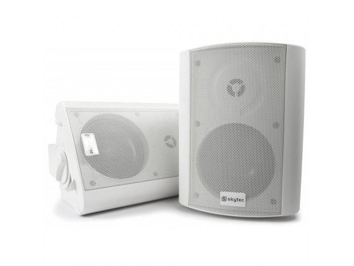 SKYTEC Altavoces Amplificados 100w Blanco Pareja 170175 Skytec - 1