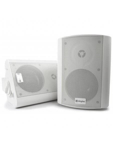 SKYTEC Altavoces Amplificados 100w Blanco Pareja 170175 Skytec - 1