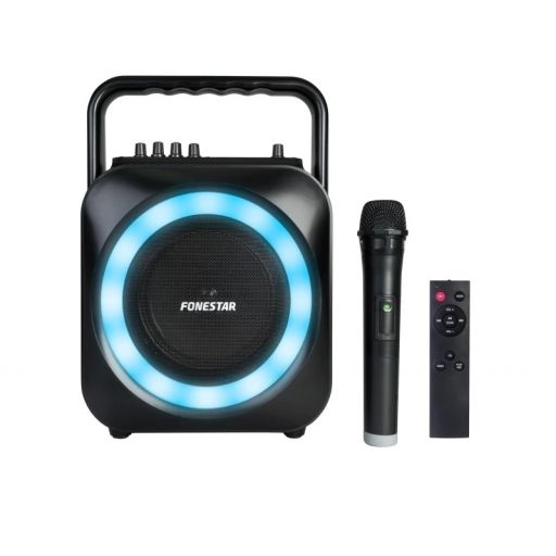 Fonestar FN-BOX-35LED - Altavoz portátil karaoke