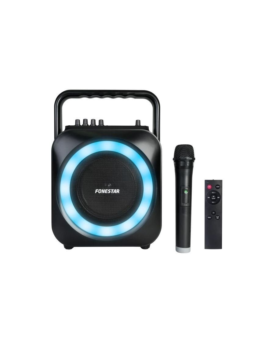 Fonestar FN-BOX-35LED - Altavoz portátil karaoke