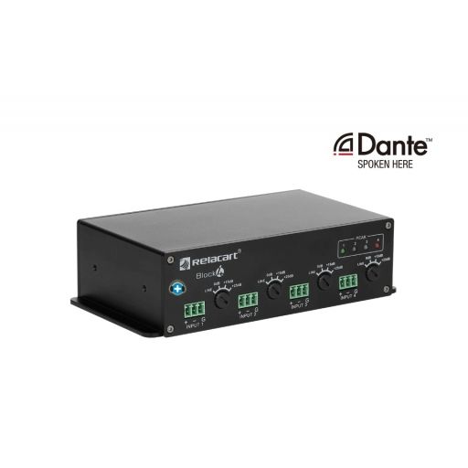 REELACART BLOCK 4 Interfaz de audio en red Dante - 1