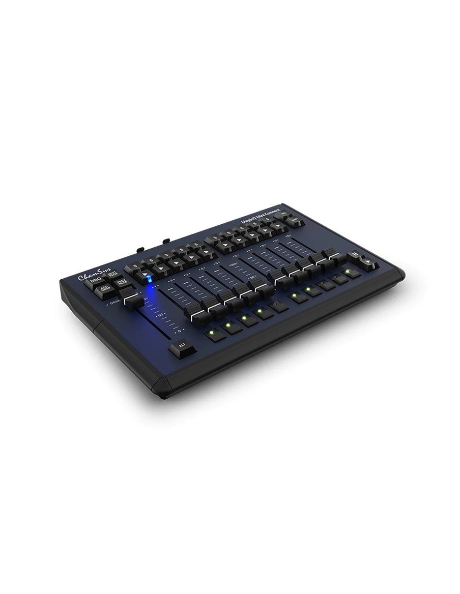 ChamSys MagicQ Mini Connect Hasta 64 universos de control con MASTER, 10 PLAYBACKS y todos los botones necesarios para la ejecuc