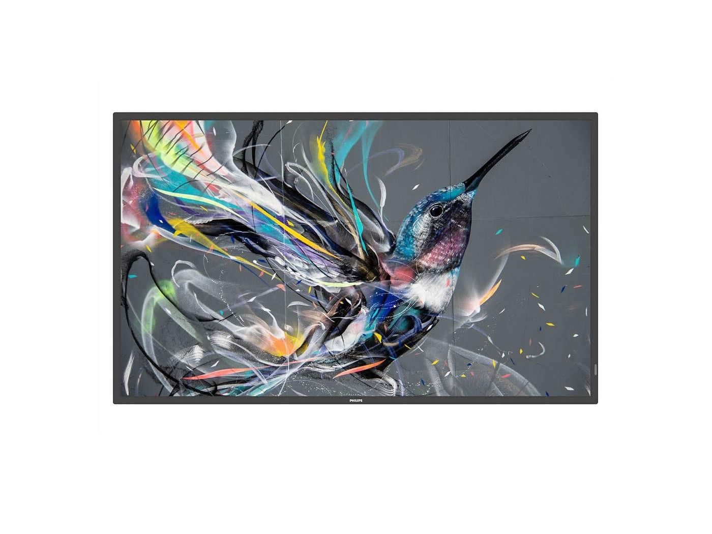 Philips 86", 3840 x 2160, IPS, 16:9, 8 ms, 400 cd/m², 178°/178°, 18/7, Android 8.0, VESA 600 x 400 - 2