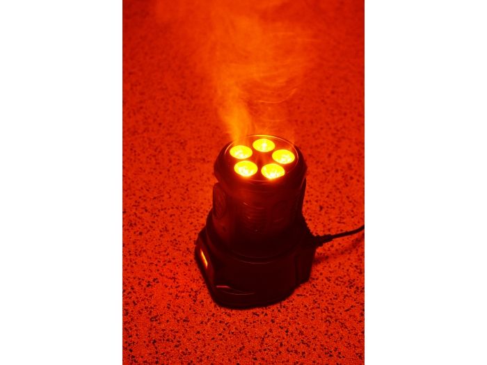 Beamz MHL90 Mini Cabeza Movil wash 5x 18W RGBAW-UV LEDs 