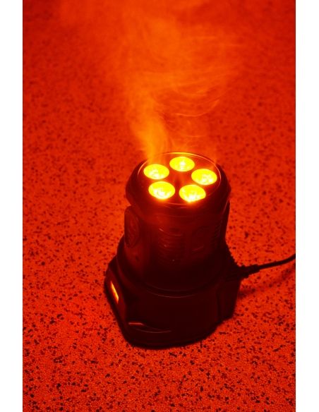 Beamz MHL90 Mini Cabeza Movil wash 5x 18W RGBAW-UV LEDs 