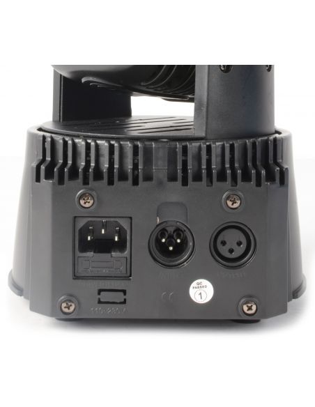 Beamz MHL90 Mini Cabeza Movil wash 5x 18W RGBAW-UV LEDs 