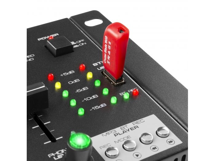 Vonyx STM3025, Mezclador 7canales USB MP3 BT 172970