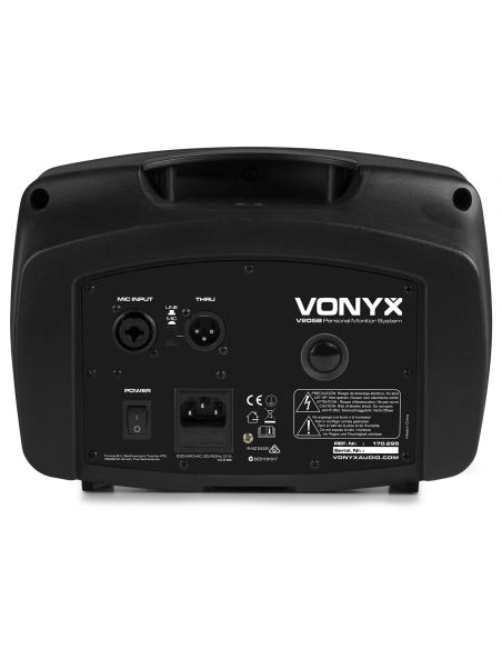 Vonyx V205B Personal Monitor PA System with BT/USB 170295 - 3