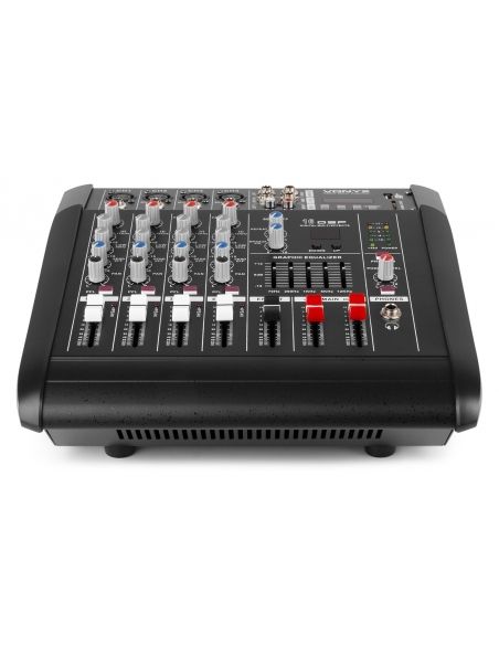 Vonyx AM5A 5 Channel Amplified Mixer BT | Mas Que Sonido