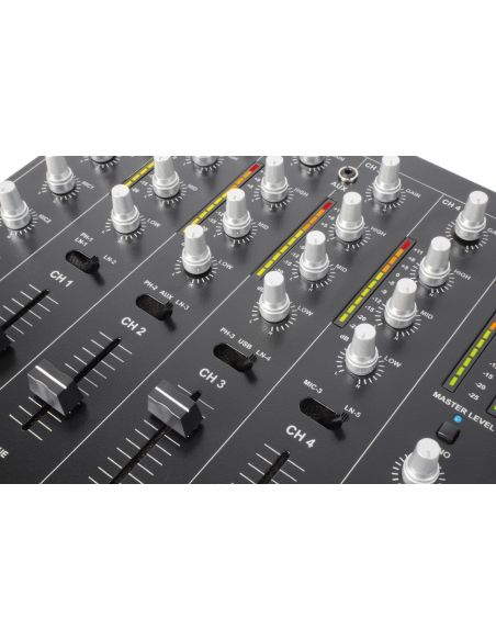 Skytec STM-7010 Mezclador 4 canales DJ USB | Mas Que Sonido