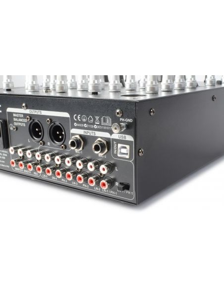 Skytec STM-7010 Mezclador 4 canales DJ USB | Mas Que Sonido