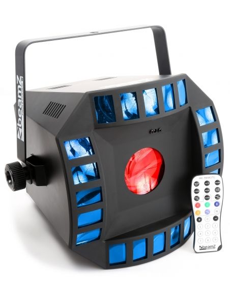 beamZ Cub4 II LED 2 x 10W Quad + 64 RGB DMX IR mando 153701 - 2