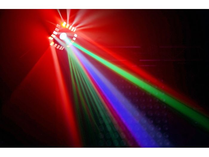 beamZ Cub4 II LED 2 x 10W Quad + 64 RGB DMX IR mando 153701 - 7