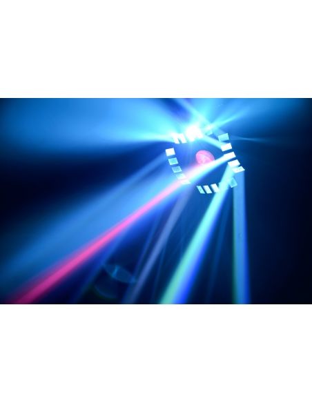 beamZ Cub4 II LED 2 x 10W Quad + 64 RGB DMX IR mando 153701 - 8