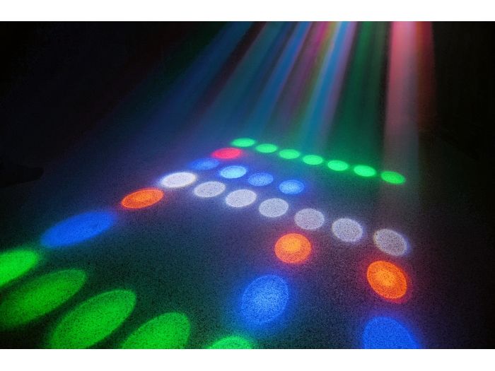 beamZ Cub4 II LED 2 x 10W Quad + 64 RGB DMX IR mando 153701 - 9