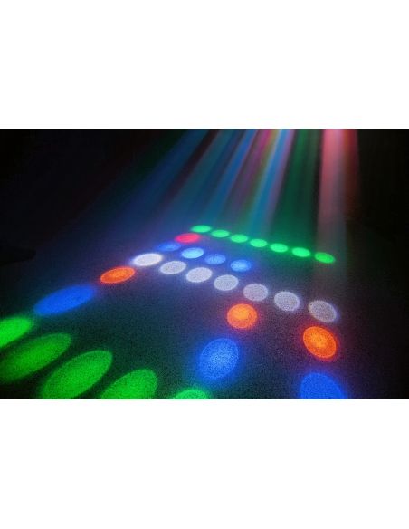 beamZ Cub4 II LED 2 x 10W Quad + 64 RGB DMX IR mando 153701 - 9