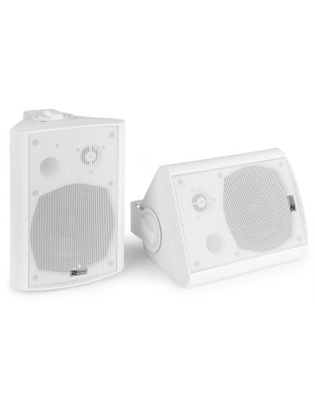 Power Dynamics BGB50 Set de altavoces activos interior/exterior con BT 5.25? 100W Blanco 