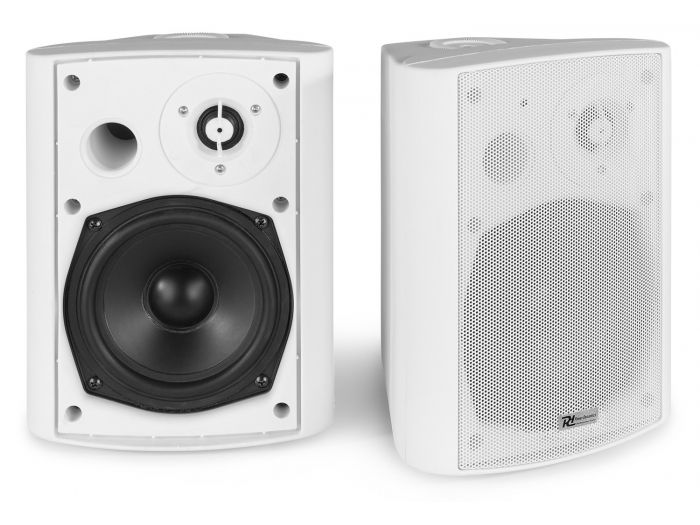 Power Dynamics BGB50 Set de altavoces activos interior/exterior con BT 5.25? 100W Blanco 