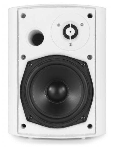 Power Dynamics BGB50 Set de altavoces activos interior/exterior con BT 5.25? 100W Blanco 