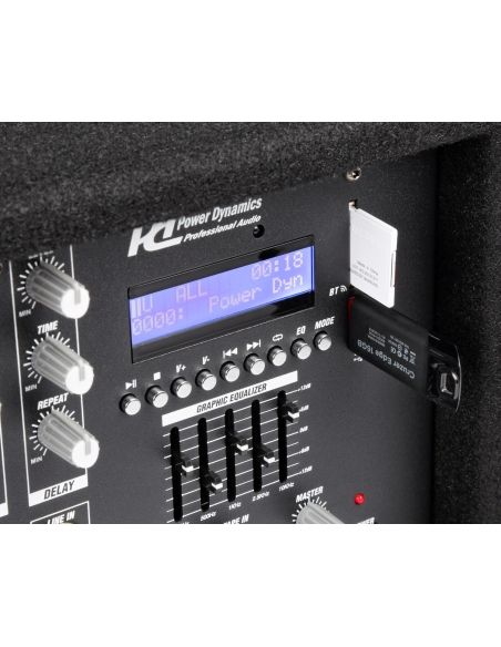 Power Dynamics PDM-C805A Mezclador 8 canales con amplificador