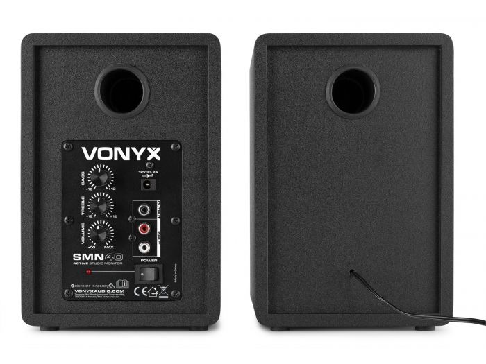 Vonyx SMN40B Monitor Estudio Activo 4" Pareja 178968 - 4