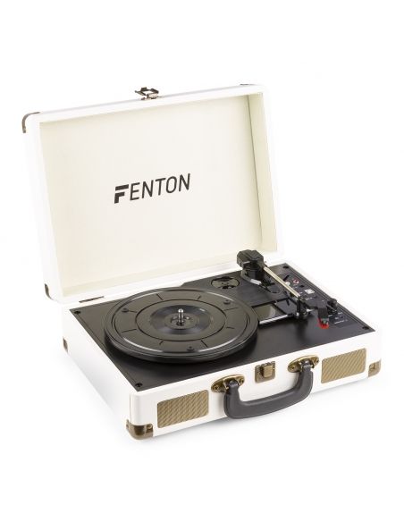 Fenton RP115G Maleta reproductor giradiscos con BT Creme 102112 - 2